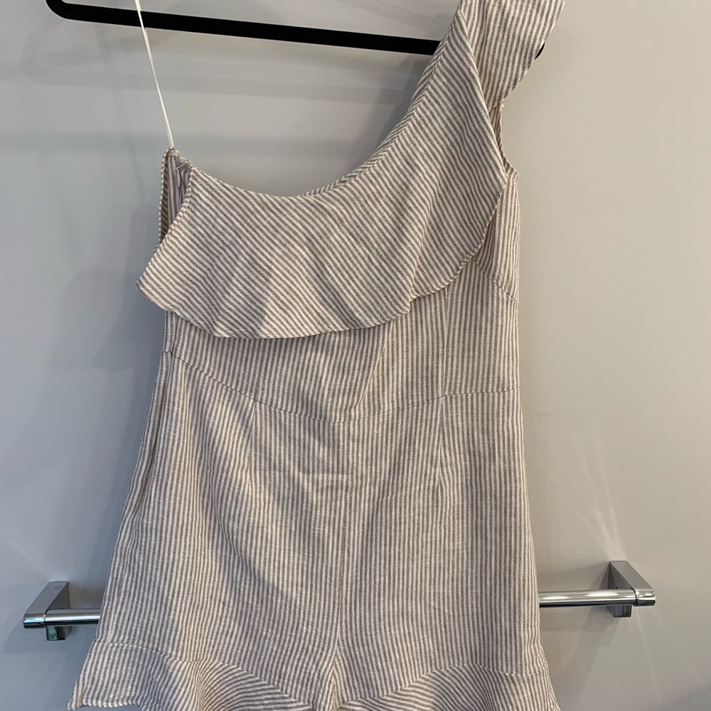 Revolve Intermix Neutral Romper - Picture 2 of 4